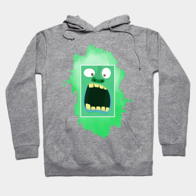 Green Monster Hoodie by Frispa